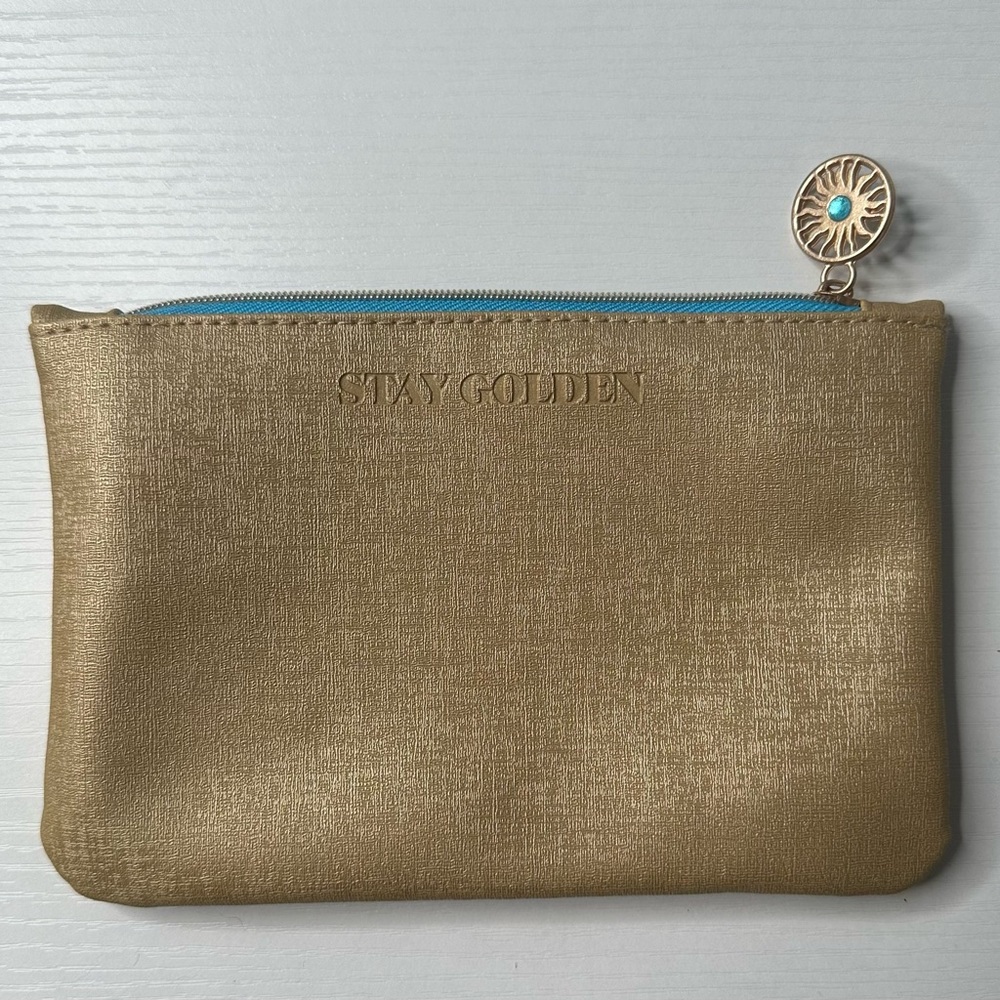 July 2021 IPSY ‘STAY GOLDEN’ Makeup Bag